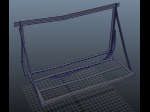 air conditioner rust  game ready 3D Модель
