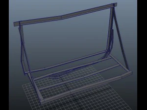 air conditioner rust  game ready 3D Model