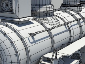 train 3D Model