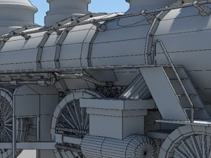 train 3D Model
