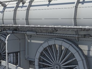 train 3D Model