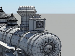 train 3D Model