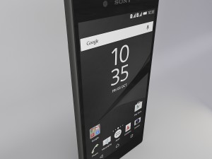 sony xperia z5 3Dモデル
