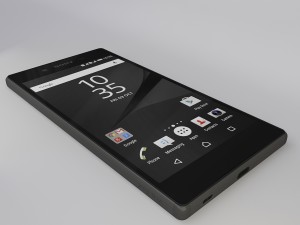 sony xperia z5 3Dモデル