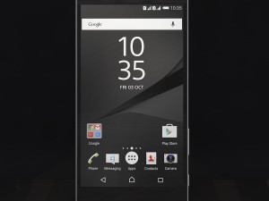 sony xperia z5 premium chrome 3D 모델
