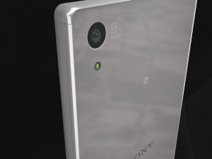 sony xperia z5 premium chrome 3D 모델