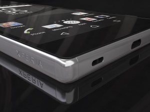 sony xperia z5 premium chrome 3D 모델
