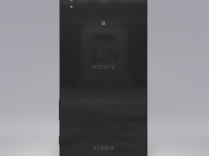 sony xperia z5 premium black 3D Model