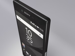 sony xperia z5 premium black 3D Model