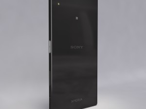 sony xperia z5 premium black 3D Model