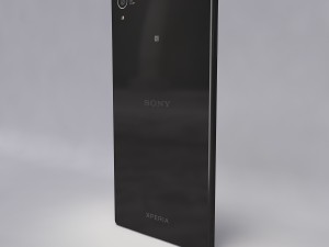sony xperia z5 premium black 3D Model