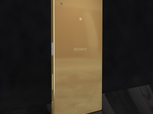 sony xperia z5 premium gold Modelo 3D