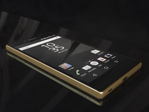 sony xperia z5 premium gold Modelo 3D