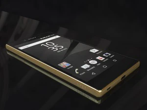 sony xperia z5 premium gold 3D Model