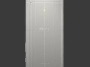 sony xperia z5 premium gold 3D Model