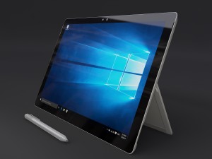 microsoft surface pro 4 with pen all colors 3D मॉडल