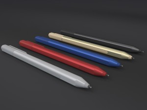 microsoft surface pro 4 with pen all colors 3D मॉडल