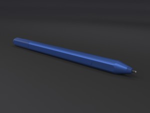 microsoft surface pro 4 with pen all colors 3D मॉडल