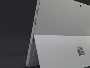microsoft surface pro 4 with pen all colors 3D मॉडल