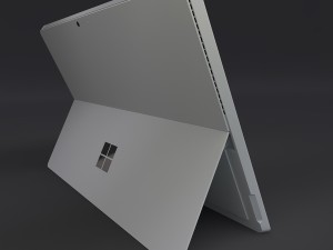 microsoft surface pro 4 with pen all colors 3D मॉडल