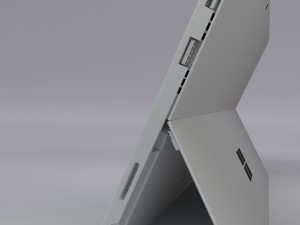 microsoft surface pro 4 with pen all colors 3D मॉडल