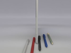 microsoft surface pro 4 with pen all colors 3D मॉडल