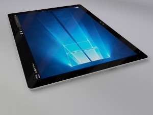 microsoft surface pro 4 with pen all colors 3D मॉडल