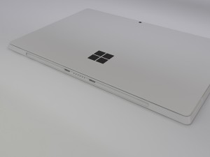 microsoft surface pro 4 with pen all colors 3D मॉडल