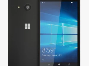 microsoft lumia 550 hitam Model 3D