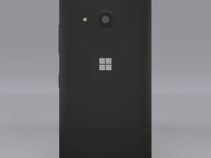 microsoft lumia 550 black 3D Model