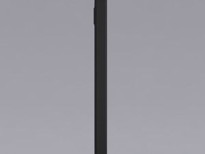 microsoft lumia 550 black 3Dモデル