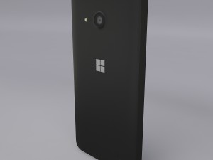 microsoft lumia 550 black 3Dモデル