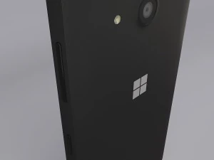 microsoft lumia 550 black 3D Model
