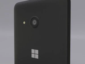 microsoft lumia 550 black 3D Model
