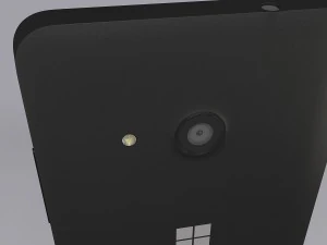 microsoft lumia 550 black 3D Model