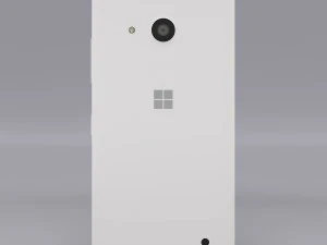 microsoft lumia 550 white 3D Model