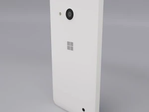 microsoft lumia 550 white 3D Model