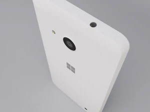 microsoft lumia 550 white 3D Model