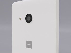 microsoft lumia 550 white 3D 模型
