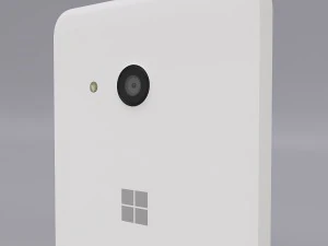 microsoft lumia 550 white 3D Model