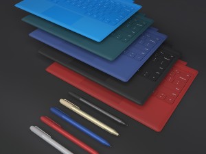 microsoft surface pro 4 type covers pen all 5 3D-Modell