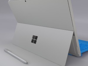 microsoft surface pro 4 type covers pen all 5 3D-Modell