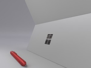 microsoft surface pro 4 type covers pen all 5 3D-Modell