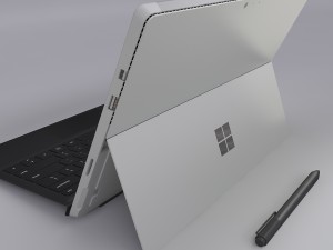 microsoft surface pro 4 type covers pen all 5 3D-Modell