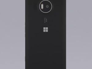 microsoft lumia 950 xl black 3D 模型