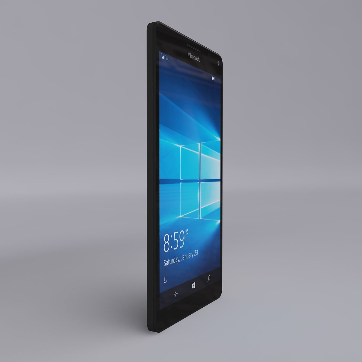 Microsoft Lumia 950 Xl Black 3D Модель In Телефоны 3DExport