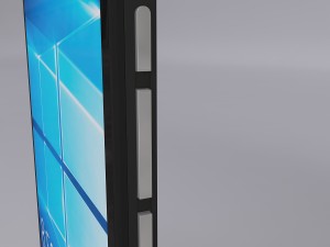 microsoft lumia 950 xl black 3D 模型