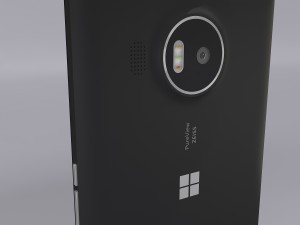 microsoft lumia 950 xl black 3D 模型