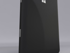 microsoft lumia 950 xl black 3D 模型