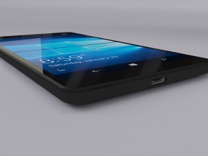 microsoft lumia 950 xl black 3D 模型